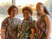 Sulueti & Leilani Koroiveti With Adi Emi Loco